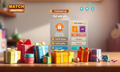 Match Masters Free Boosters-Daily Gifts Links